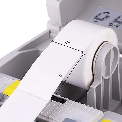 Barcode Label Stickers - 2 Rolls 4.0" × 6.0" (100 × 150 mm)