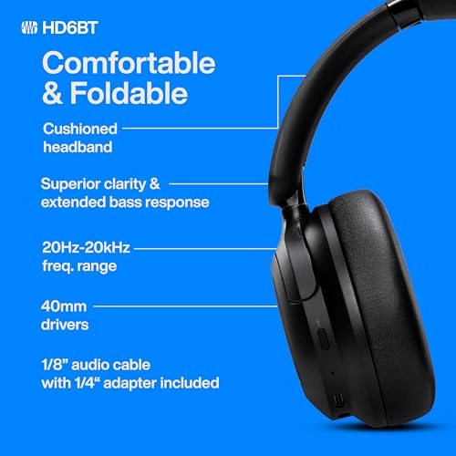 HD6BT Wireless Headphone