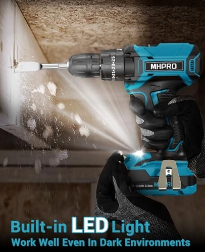 Hammer Drill - 2 x 2.0Ah