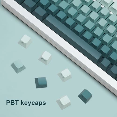 Womier PBT keycaps - 75 Percent Mechanical keyboard