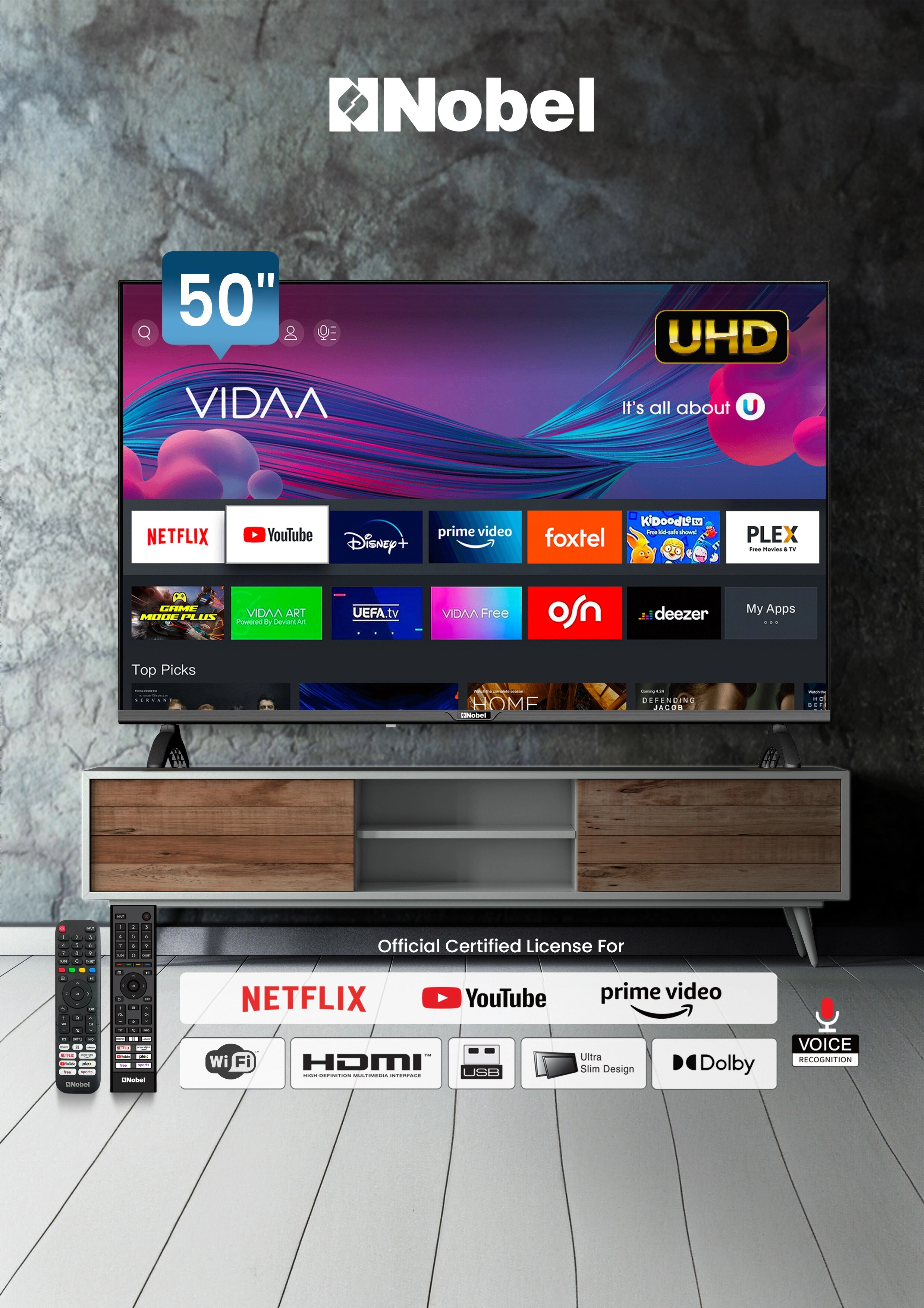 UHD50VID - 50 in