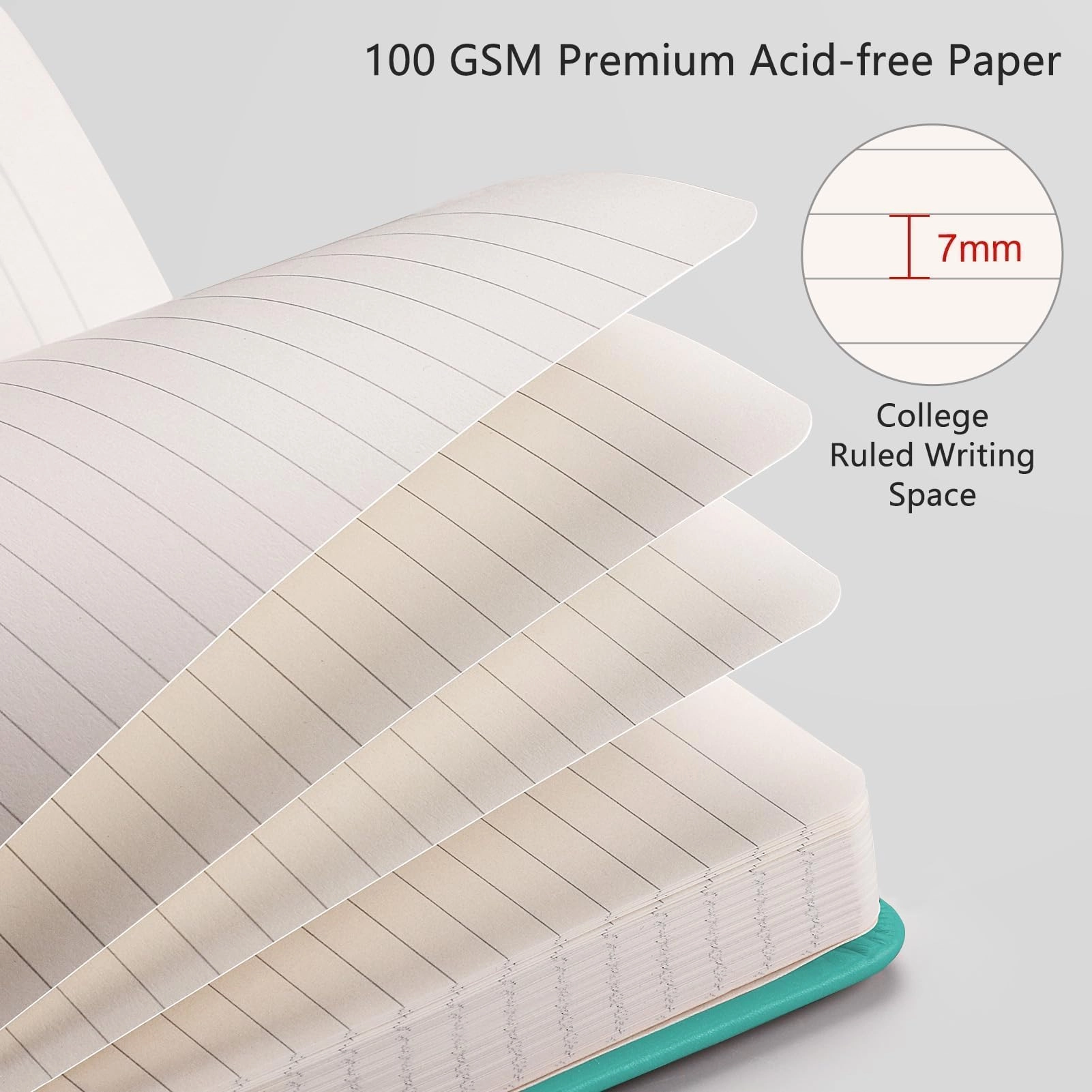 Notepad A5 Hardcover - Lined 376 Pages