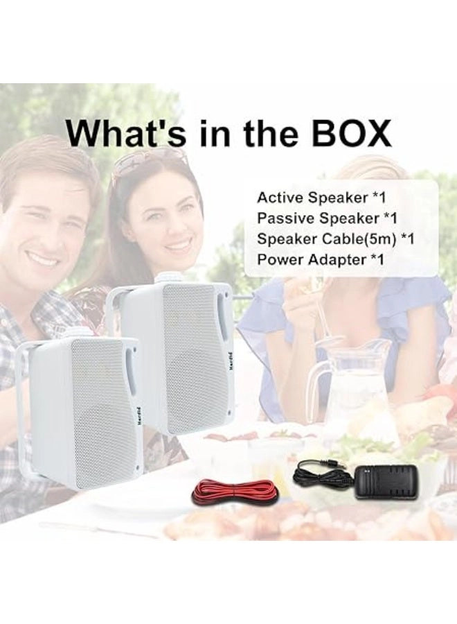 3.5" Outdoor Bluetooth Speakers - 200W