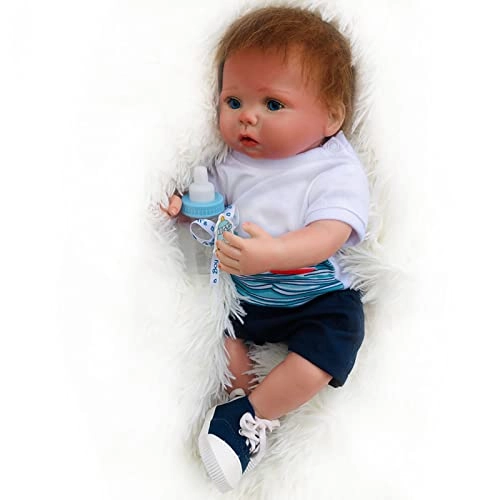 Reborn Baby Doll - 15 Inch Vinyl Mohair