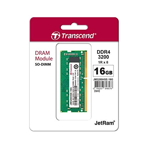 JM3200HSB-16G - 16 GB 3200 MHz SO-DIMM DDR4