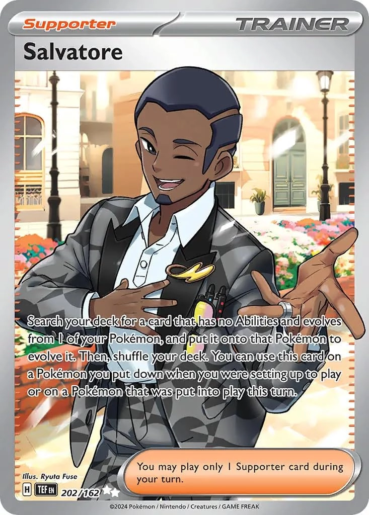 Pokémon Salvatore 202/162 - 1pcs