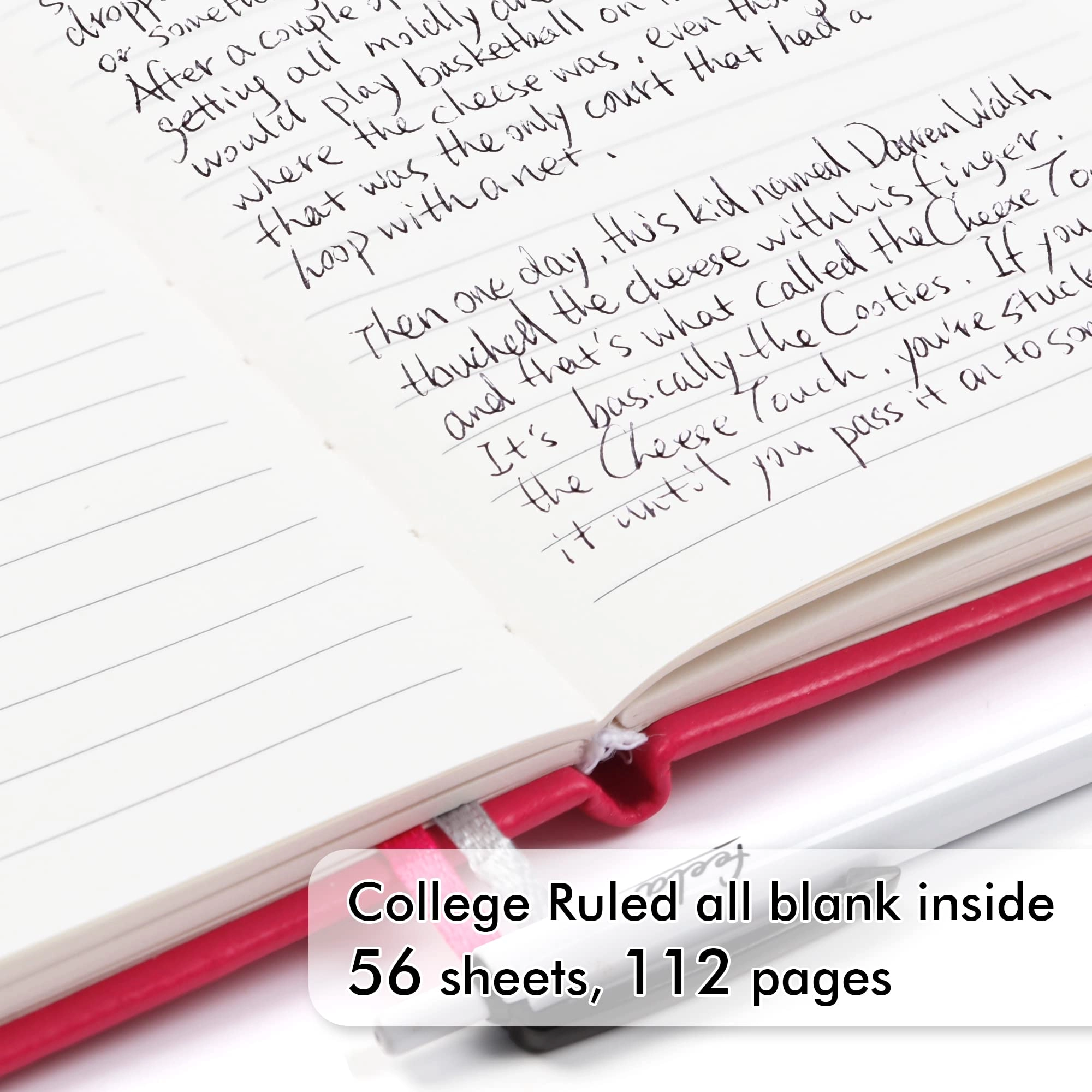 Pocket Notebook A6 Hardcover - Lined 56 Sheets