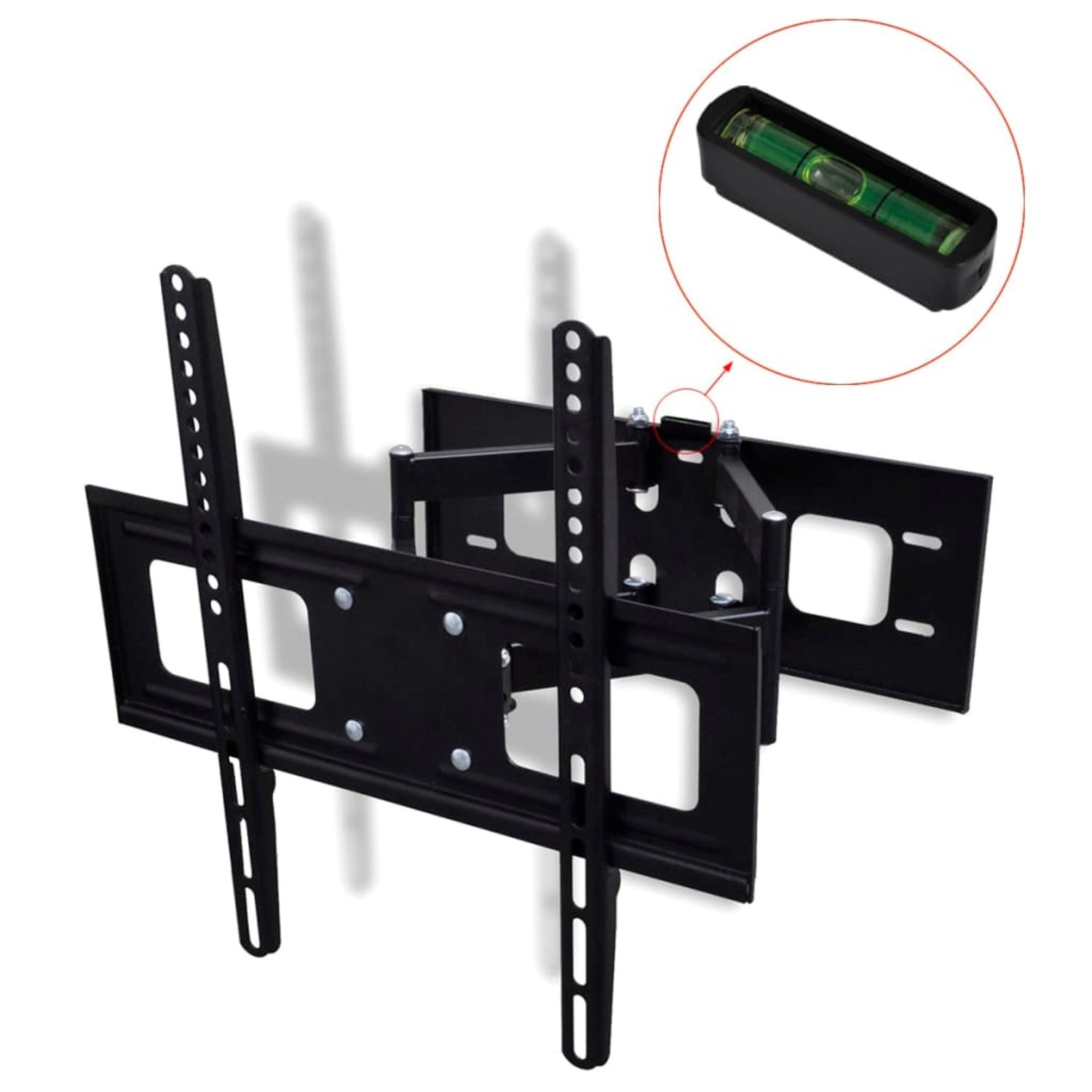 VidaXL Double-armed Tilt & Swivel Wall Mounted TV Bracket - 45 kilogram 32"-55"