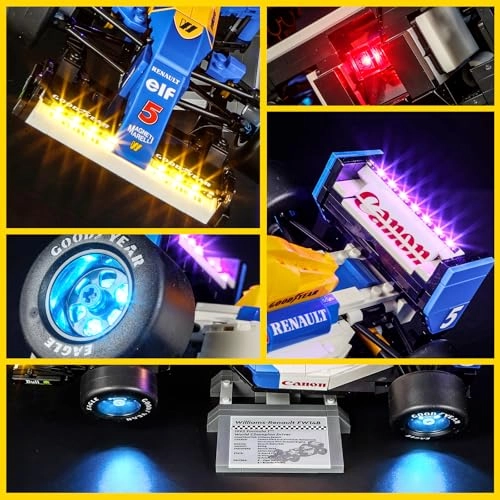 Light Kit for LEGO Williams Racing FW14B Nigel Mansell 10353 - Icons 5V