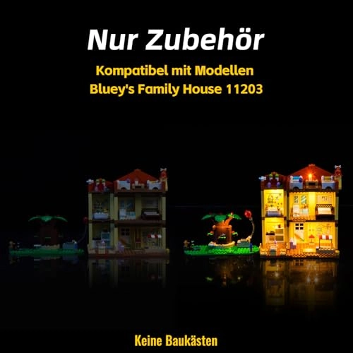 LED Light Set for LEGO Bluey's Family House 11203 - Copper Line