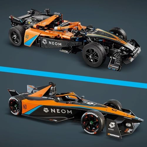 Technic NEOM McLaren Formula E Race Car (42169) - Pull-Back
