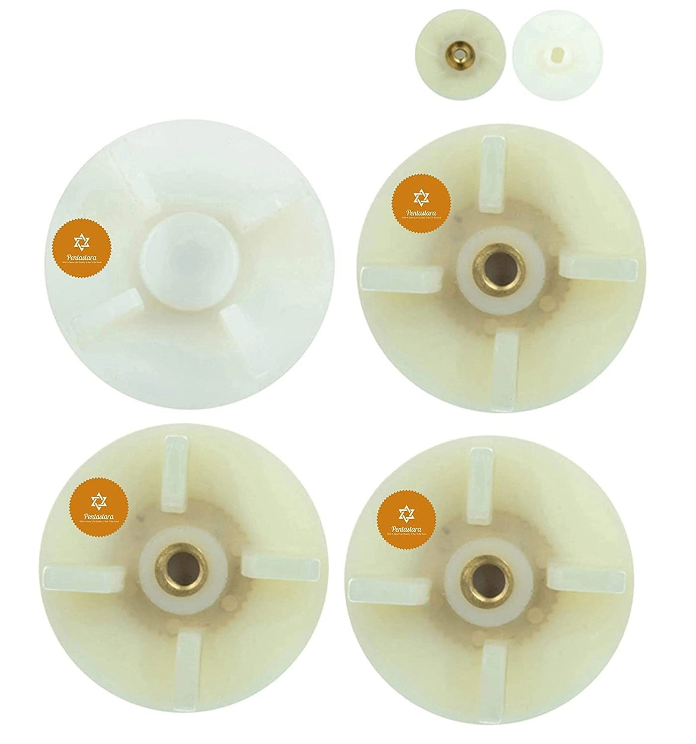 pentastara Jar Coupler - 3 unit 4 cm x 4 cm x 15 cm + Motor Coupler - 1 unit