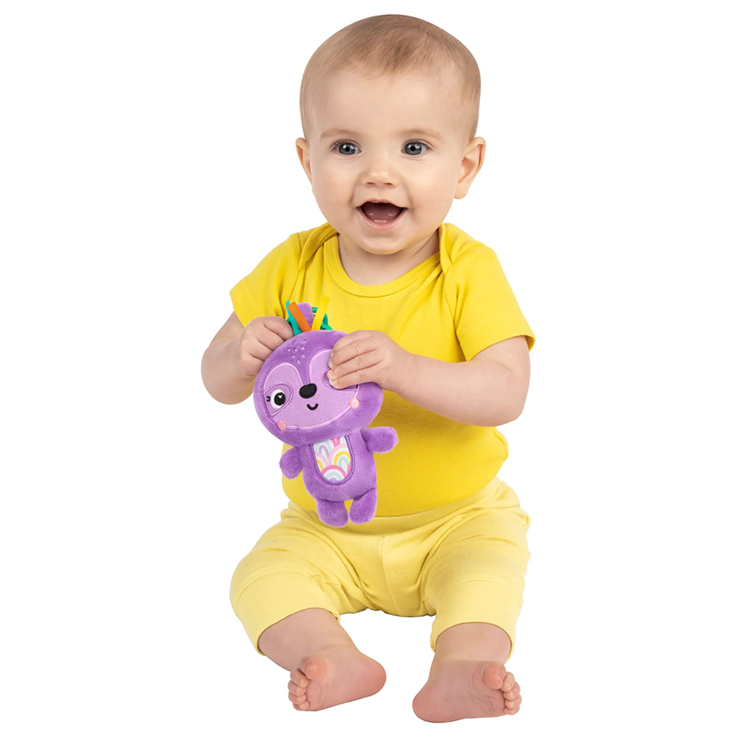Jingle Joy Reach & Rattle Toy - 0 month soft mixed materials
