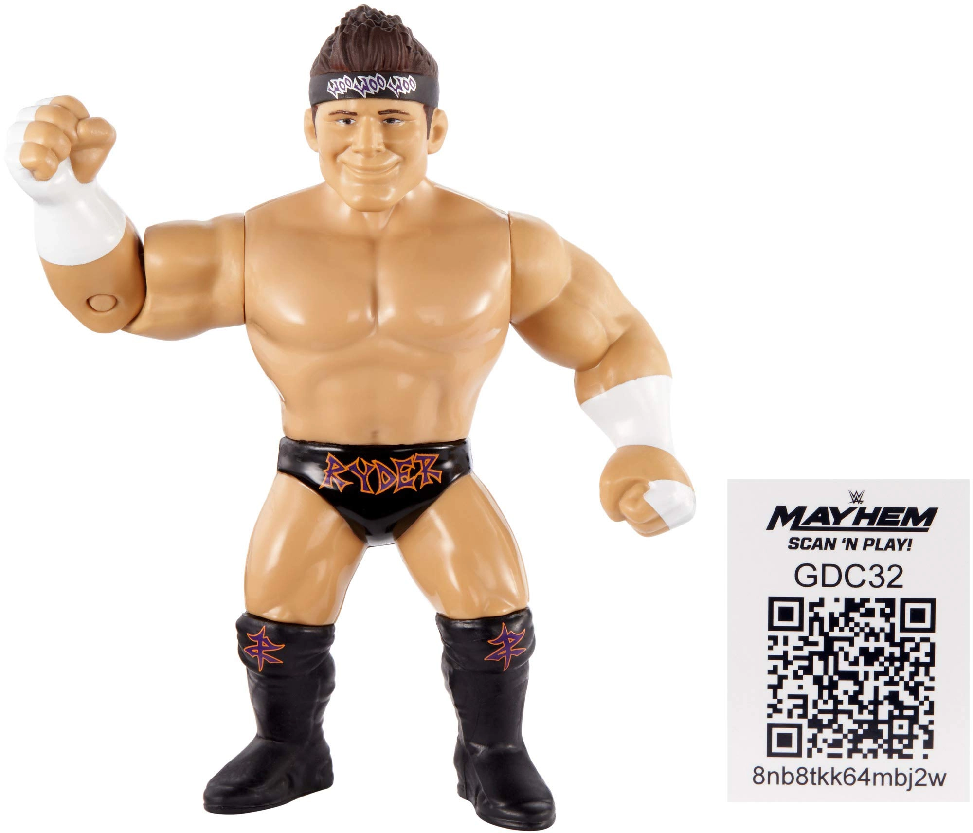 Mattel WWE - Zack Ryder - 4.5-inch Retro App (GDC32)
