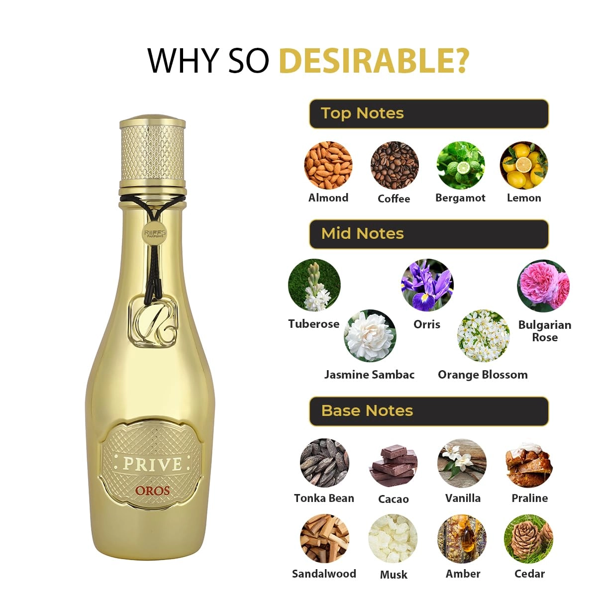 PRIVE OROS Eau de Parfum 100 ml