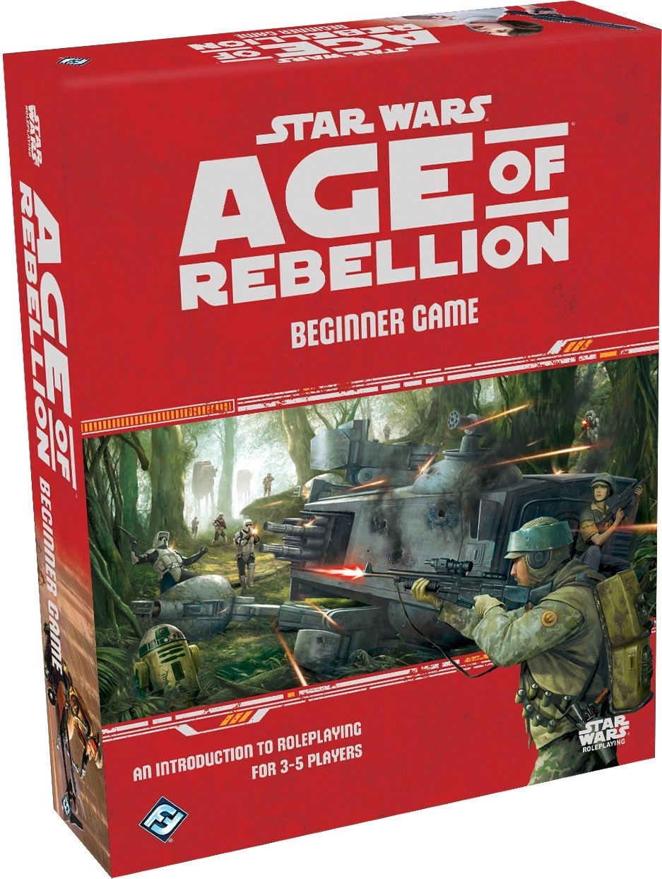 Fantasy Flight Games Star Wars: RPG - Age of Rebellion - Beginner Game