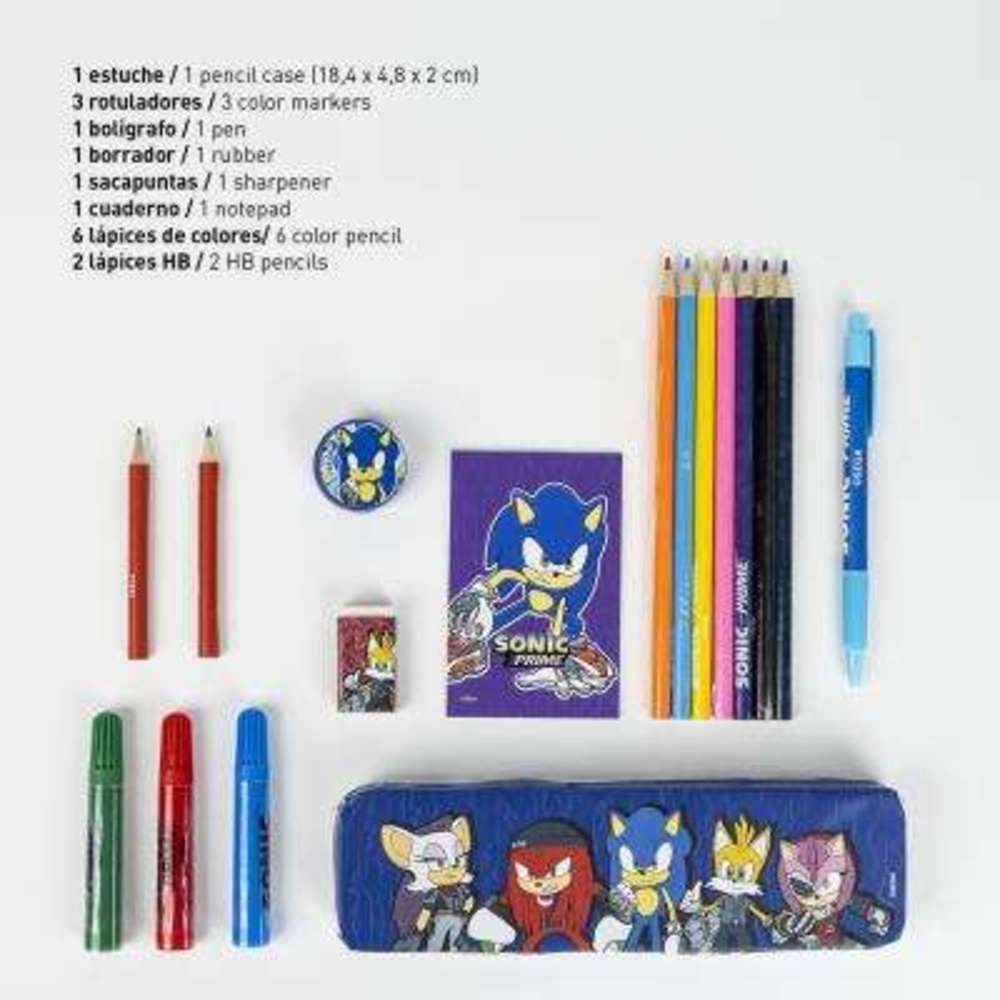 Colorable Stationery - Sonic Prime - 16 Pc