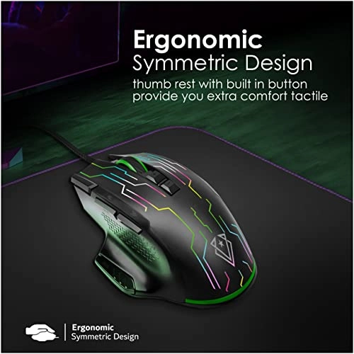 Kyrptonite Gaming Mouse - Wired