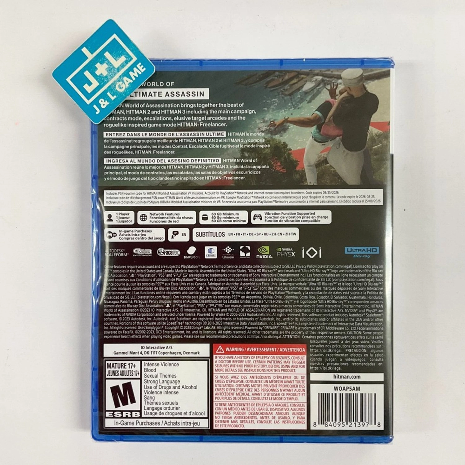 Hitman World of Assassination - Playstation 5