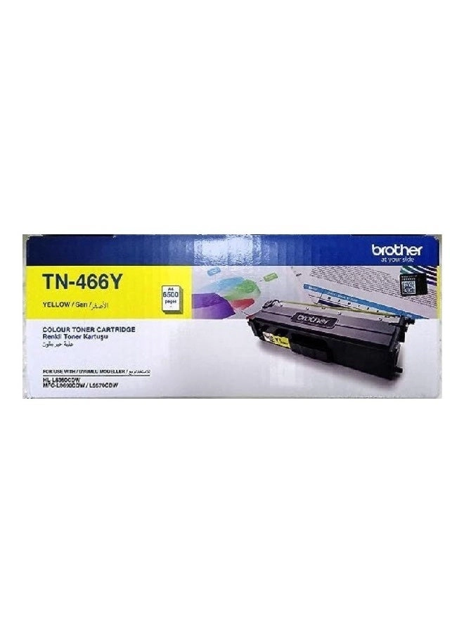 TN-466Y - Super high-yield toner 6,500 pages Yellow