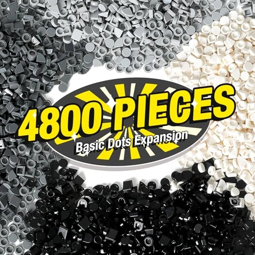 Flat Parts and Pieces - Classic Pixel Art 4800PCS