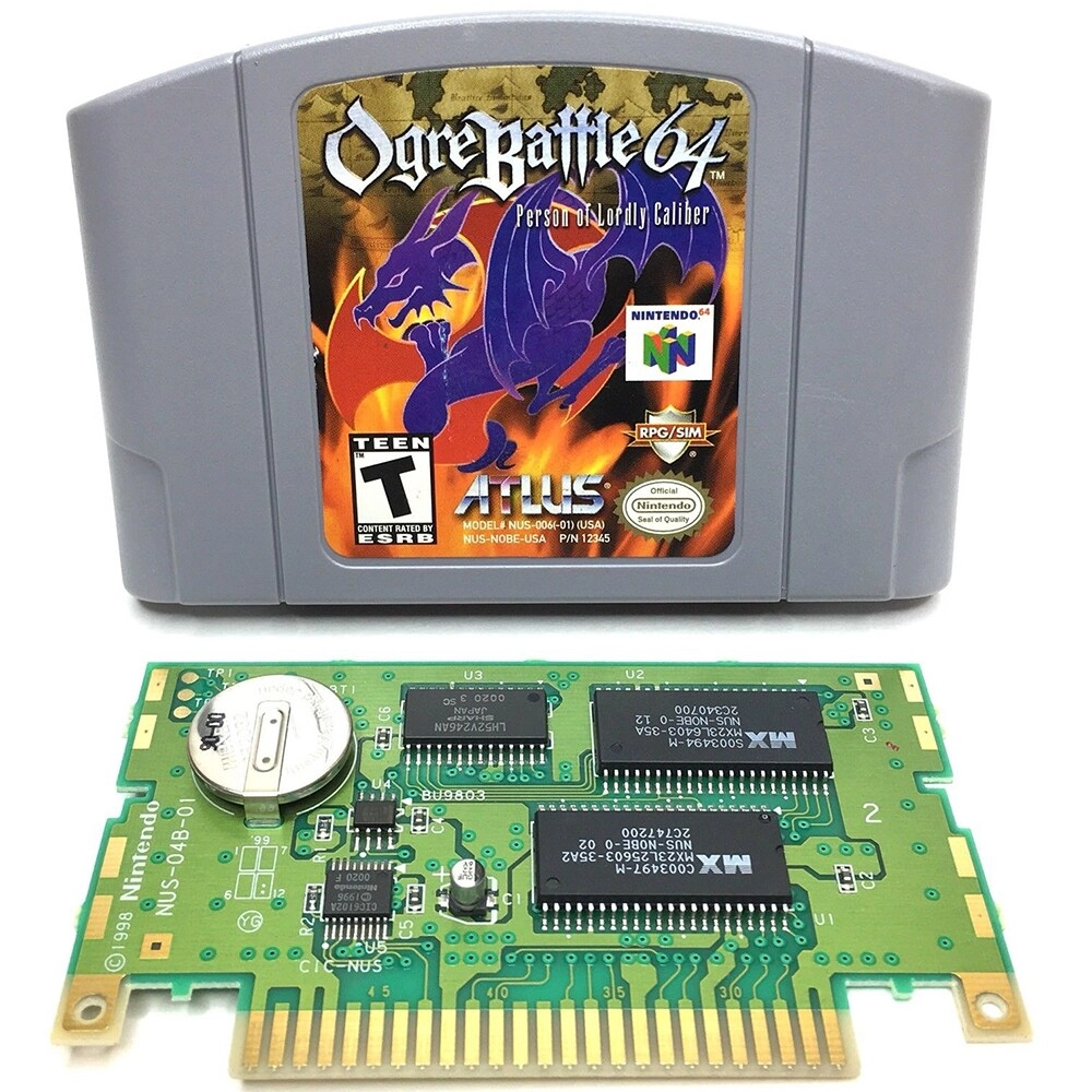 Nintendo 64 Video Game Cartridge
