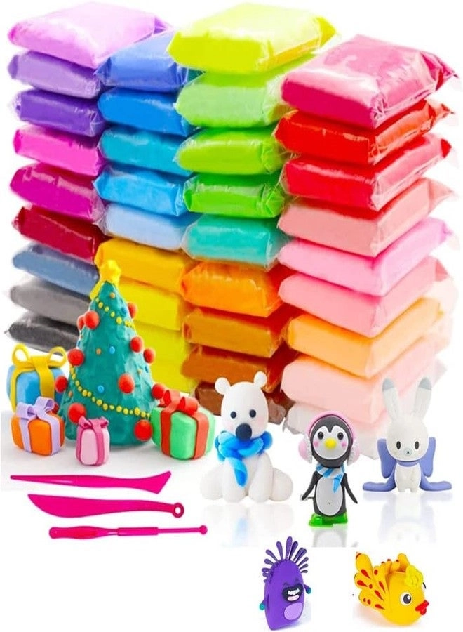 Air Dry Clay - Non-Toxic 12pcs.