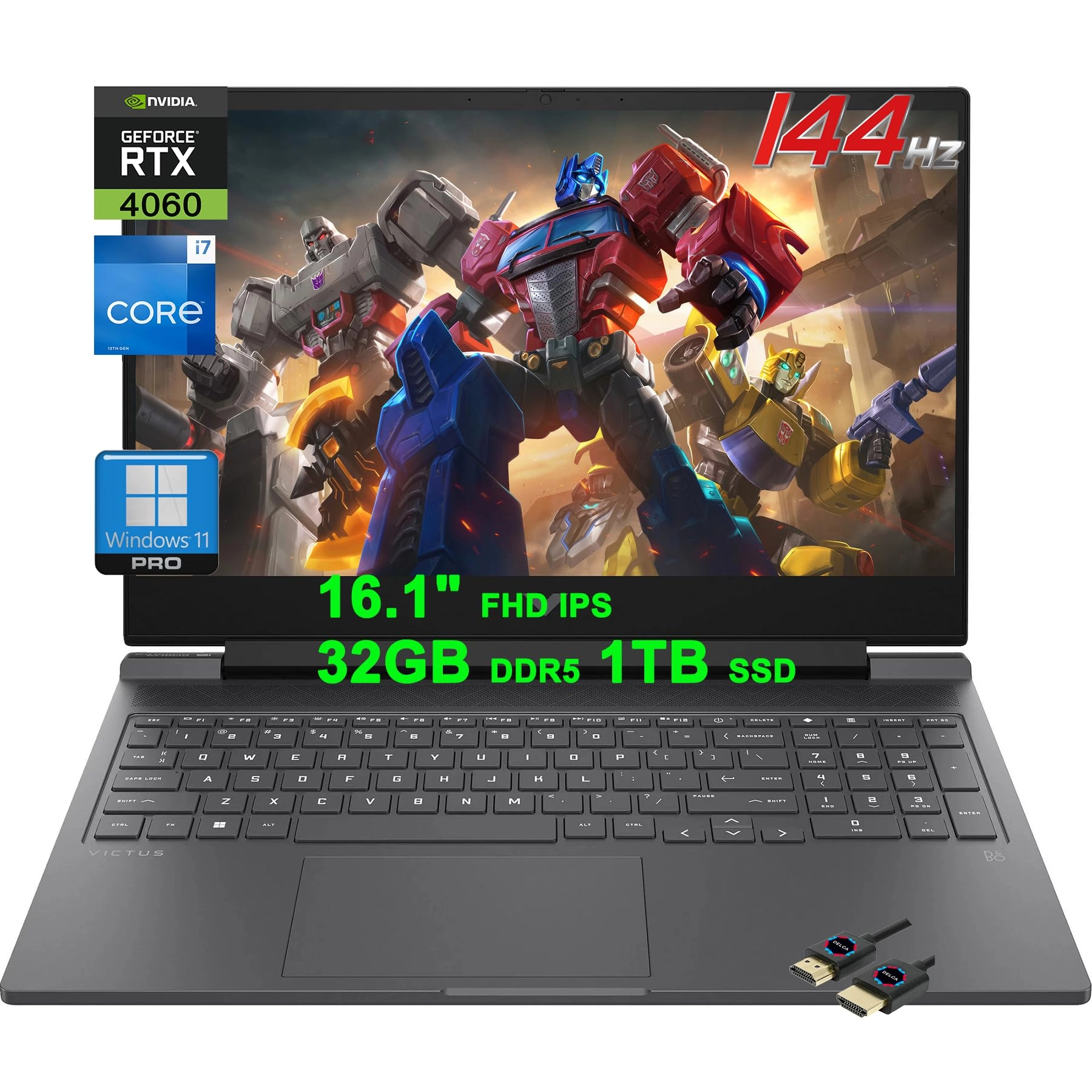 HP (Renewed) Victus Gaming i7-13700HX - 16.1'' i7-13700HX 32GB DDR5 1TB SSD