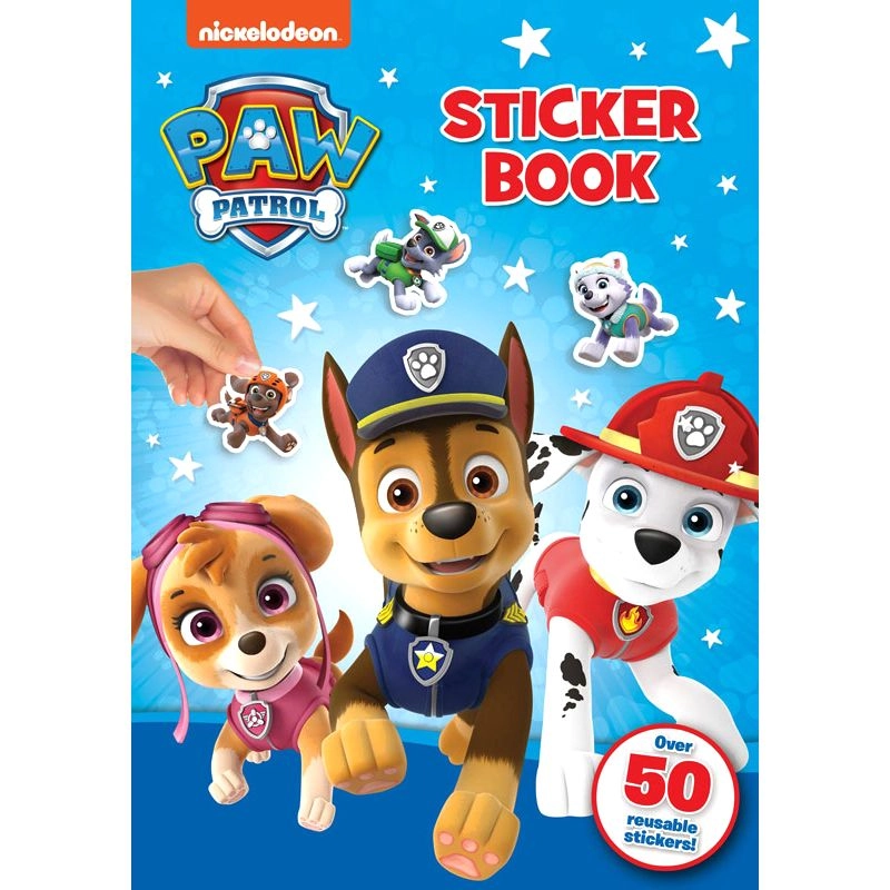 ALLIGATOR BOOKS LTD UK Paw Patrol Sticker Book 50 pcs