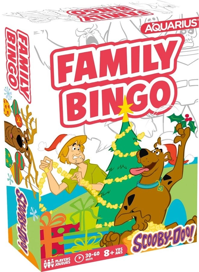 Aquarius Scooby-Doo! Christmas Family Bingo