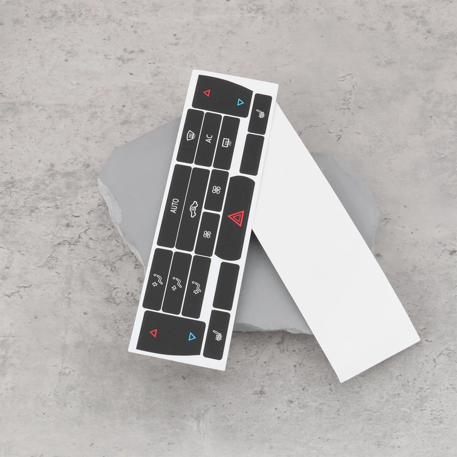 AC Control Button Stickers - SAAB 9-3 2003 to 2007