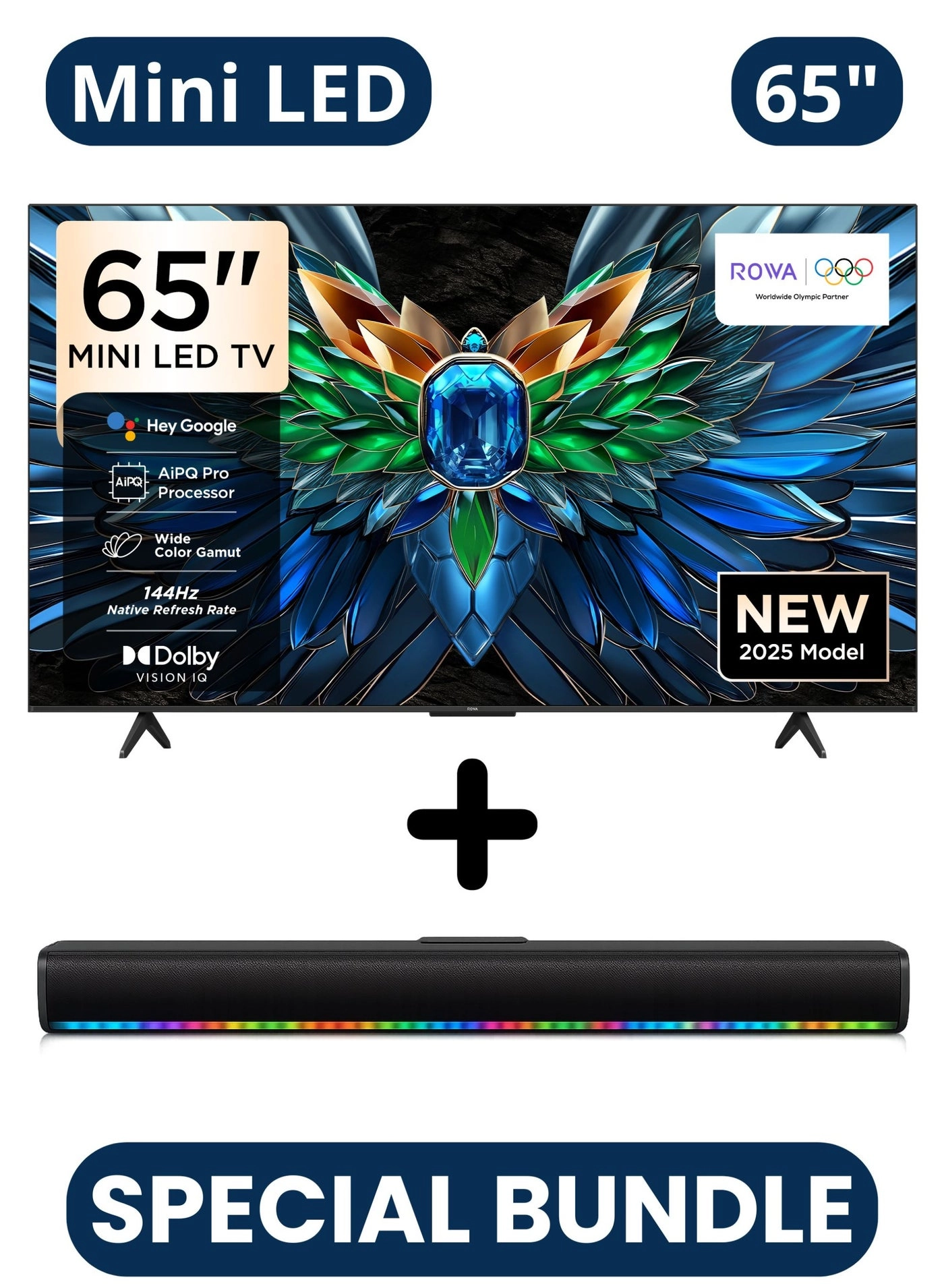 Rowa 65R85+SOUNDBAR - 65 in