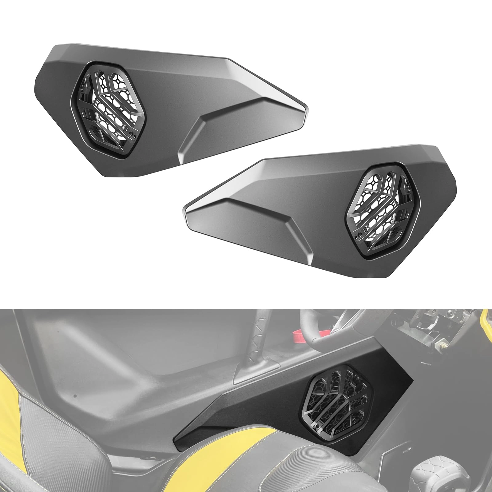 XUTVOTOR Lower Door Speaker Pods - Door Mount Weatherproof