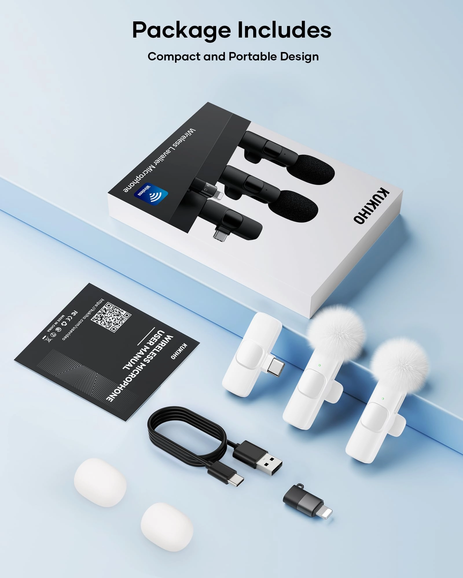 K6-Mic - 2 Mics 2.4Ghz