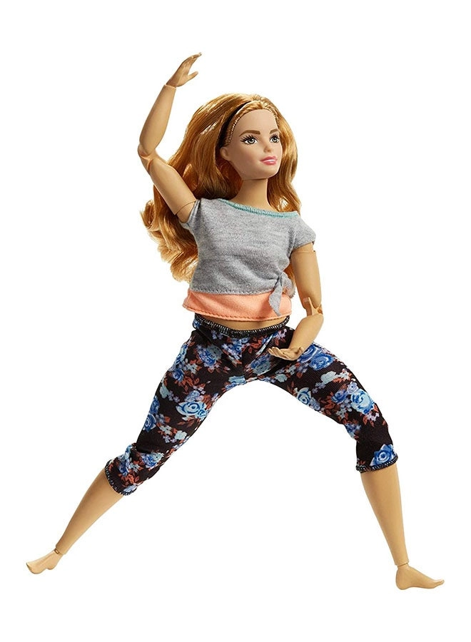 Barbie Made to Move Doll - Multi-Colour 22 joints Ages 3+