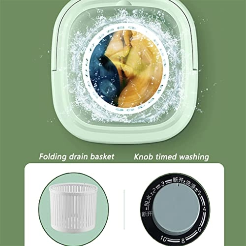 Folding laundry bucket B09MLFL6LR