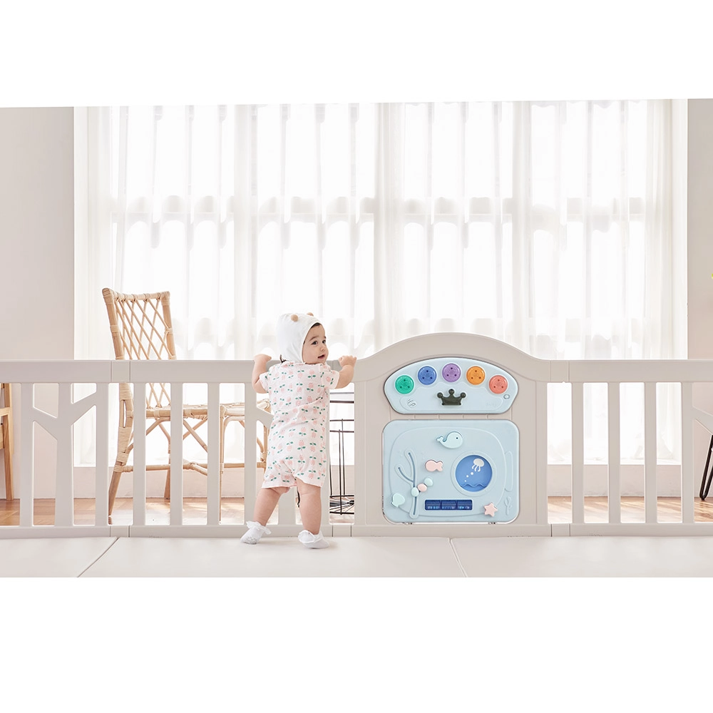 Birch Baby Play Yard - Birch Room Beige 6 months