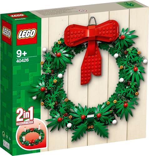 2-in-1 Christmas Garland (40426) - Green Red