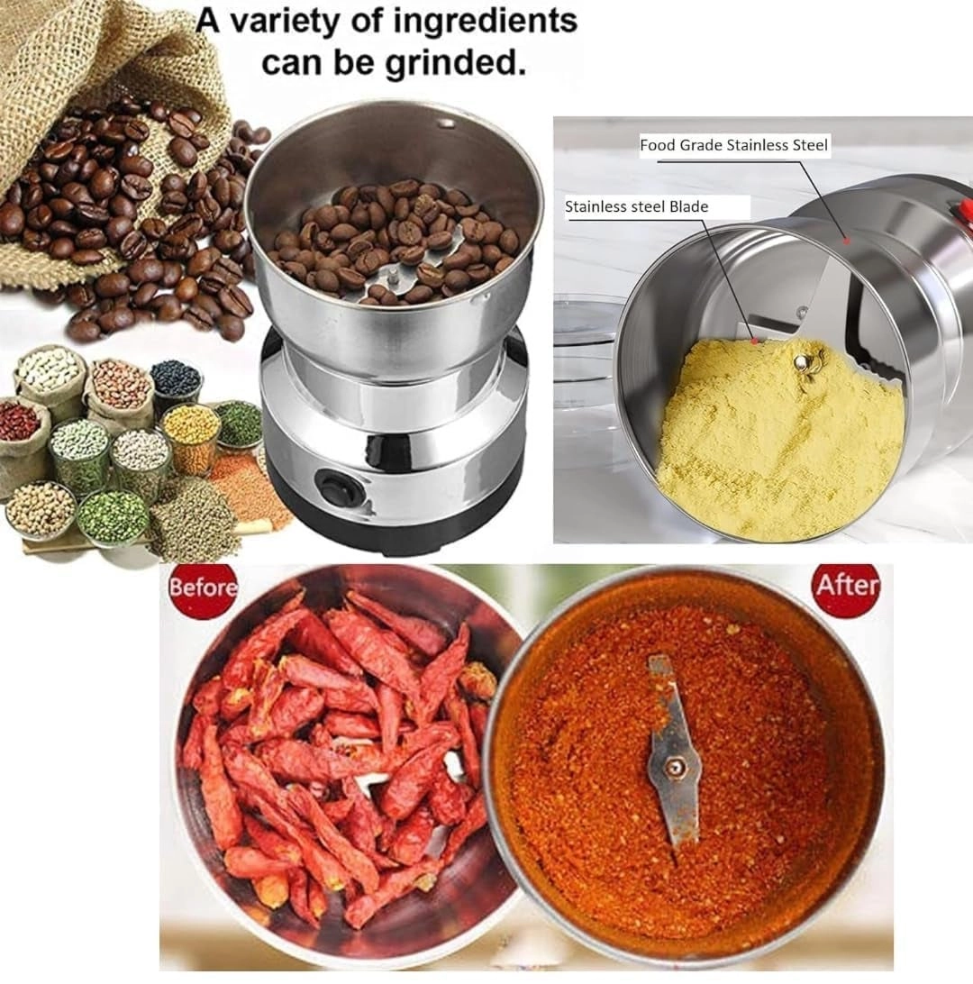 Nima Grinder - Stainless Steel Mini Spice Coffee Grinder