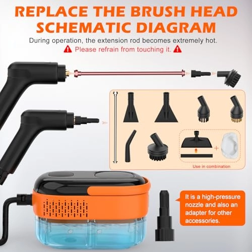 Steam Cleaner - 1.69 Quarts