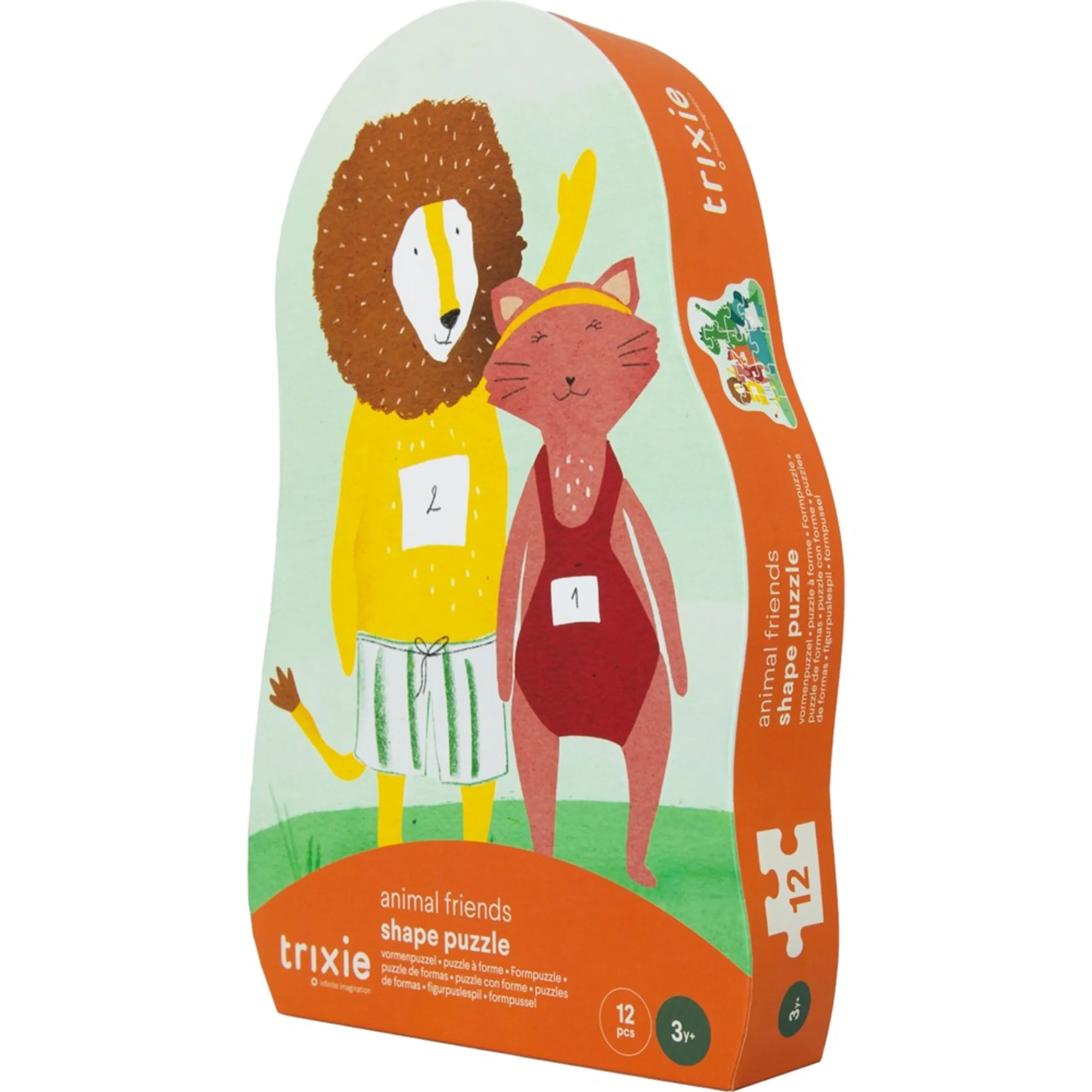 Animal Friends Puzzle (16090809-35-636) - 12 pcs