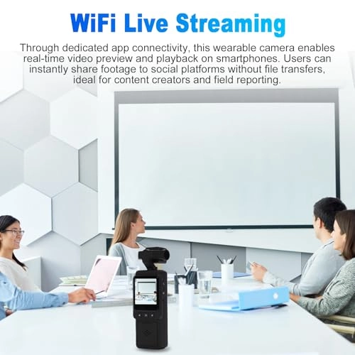 Wearable Action Camera - 64GB 1080P