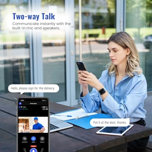 Security Camera 1080p + Solar Panel