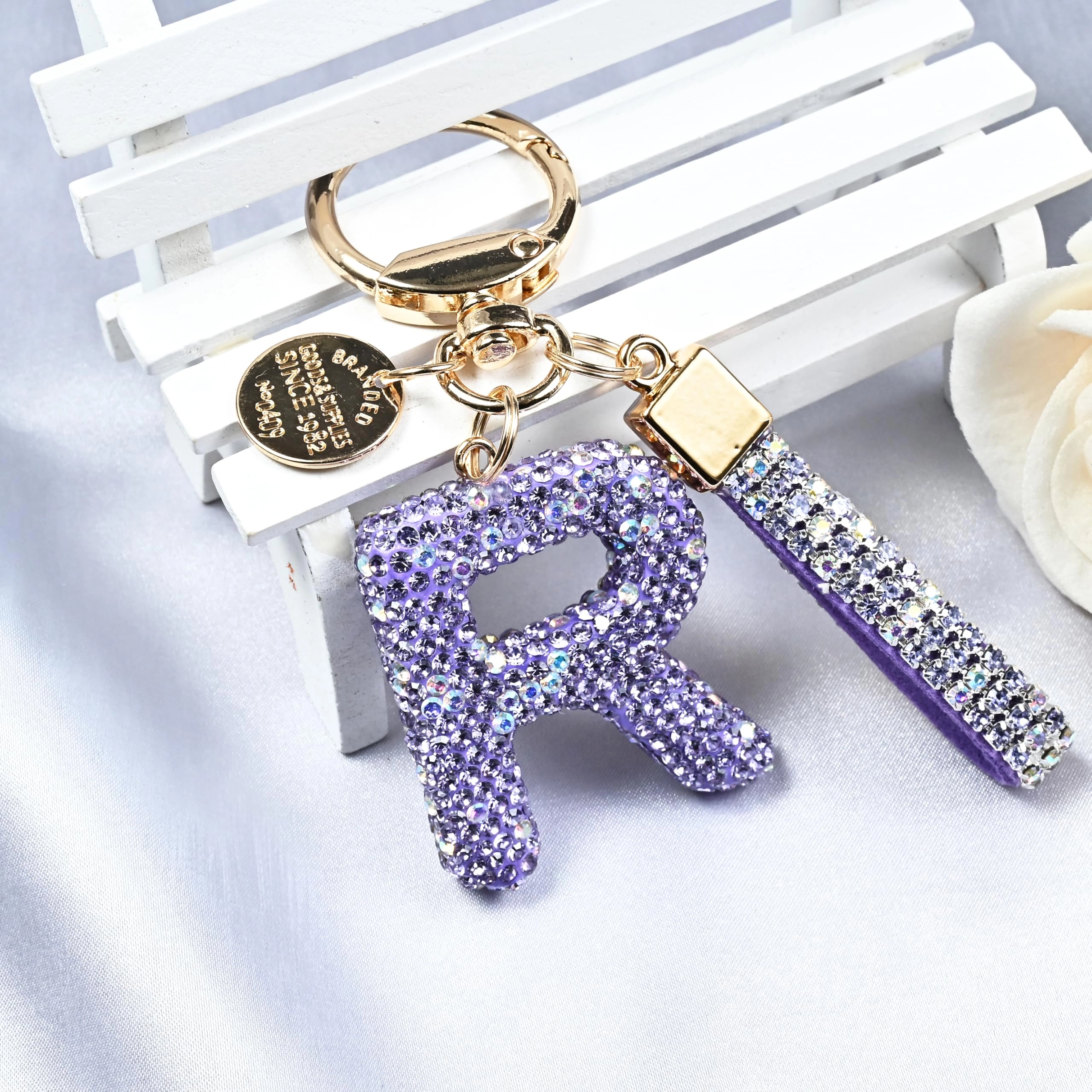 Initial Letter Keychain - Letter