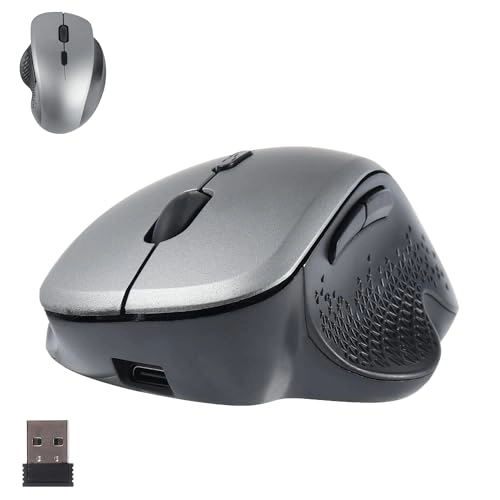 Vertical Ergonomic Mouse - Bluetooth & Wireless Dual Modes