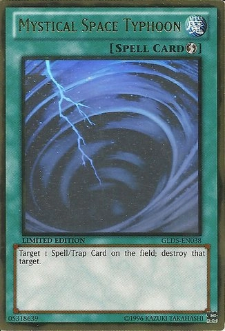 Yu-Gi-Oh! Mystical Space Typhoon GLD5-EN038 Gold Series: Haunted Mine - Limited Edition