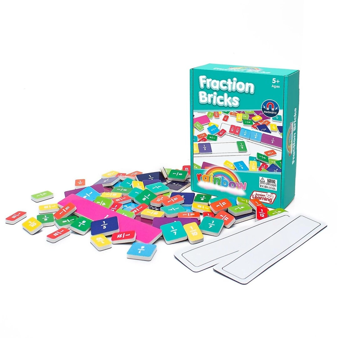 MZA STORES Fraction Bricks - 78 pieces