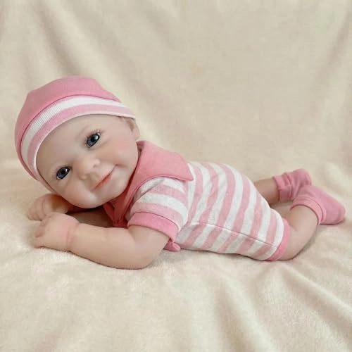 Reborn Baby Doll - 12 inch Vinyl Girl Ages 3+