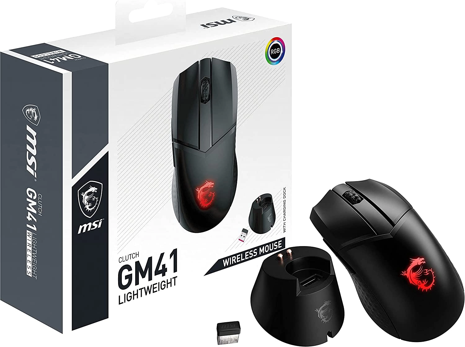 Clutch GM41 Lightweight Wireless Gaming Mouse - USB