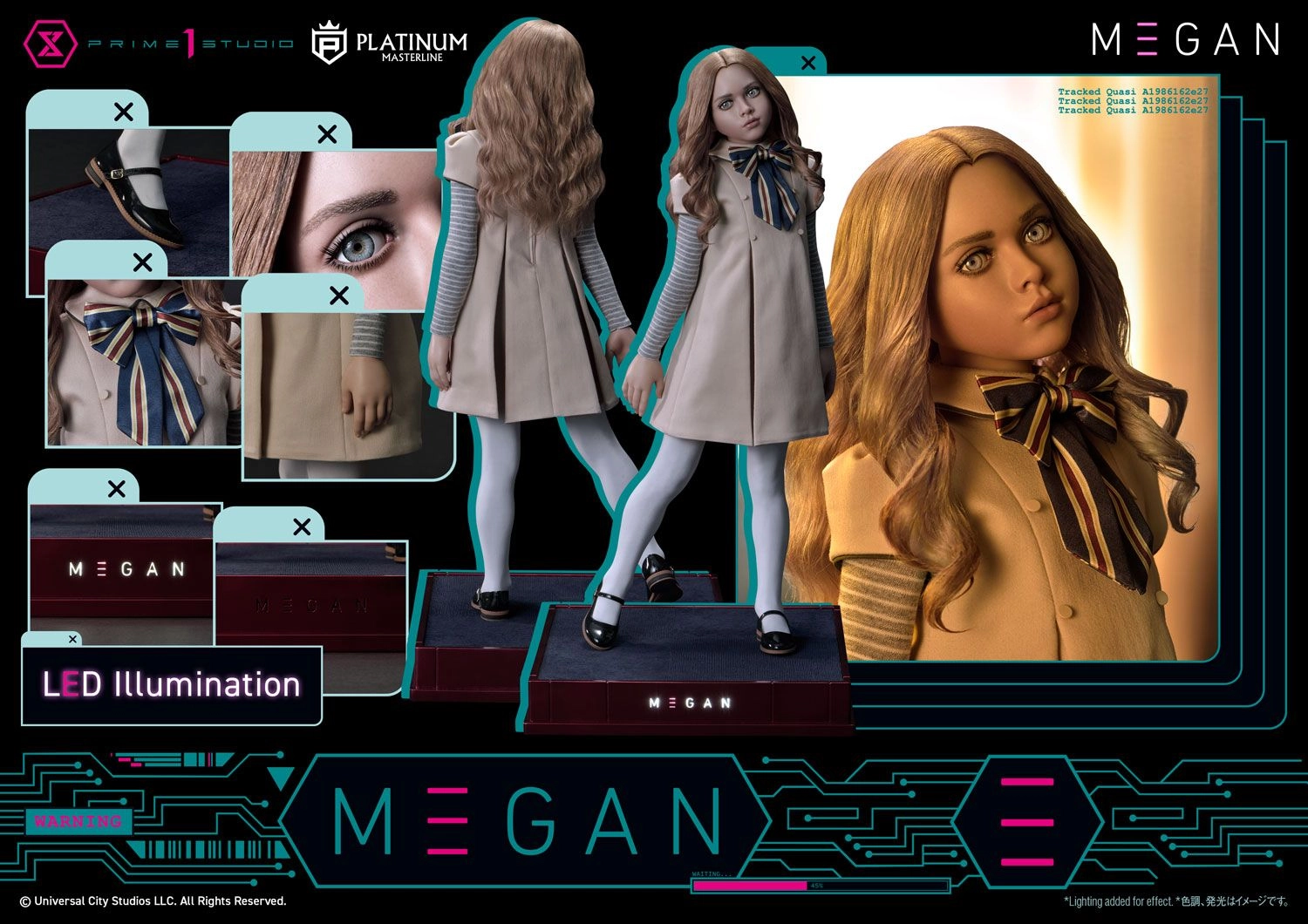 M3GAN - From M3GAN Movie - Platinum Masterline - 19.68" (50 cm)